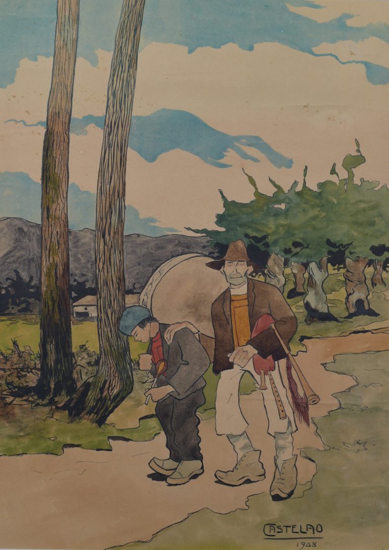 2016 EXPOSICION CASTELAO ARTISTA. Os fundamentos do seu estilo (1905-1920) en el Museo de Pontevedra.